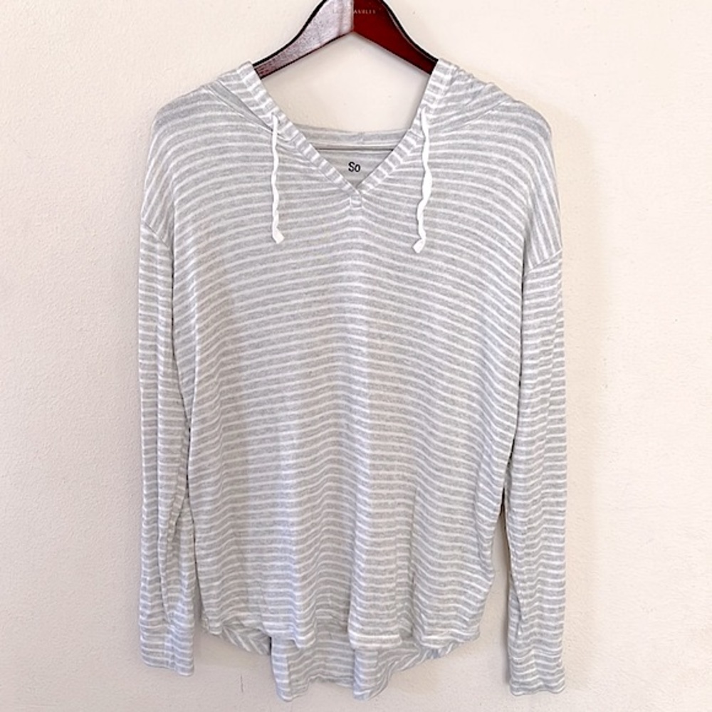 SO Striped Hoodie